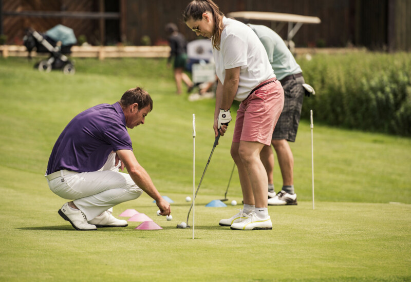 Golf lessons in your golf holidays in Austria